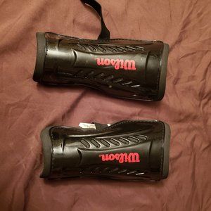 Wilson youth shin guard soccer
